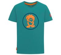Trollkids - Kid's Troll T - T-Shirt, Gr. 110, türkis (SeaGreen/SaharaSunset)