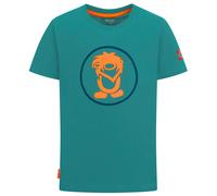 Trollkids - Kid's Troll T - T-Shirt, Gr. 176, türkis (SeaGreen/SaharaSunset)