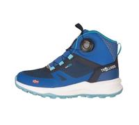 Trollkids Wanderschuhe "Trollfjord Mid XT" in Blau - Größe 32 | Kinder Outdoor Sport Schuhe