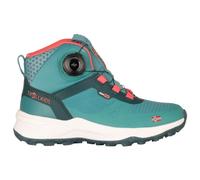 Trollkids - Kid's Trollfjord Hiker Mid XT - Wanderschuhe, Gr. 32, türkis (DustyTeal/MidnightPetrol/CoralPink)