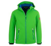 TROLLKIDS - Softshell-Jacke KIDS TROLLFJORD in bright green/med blue grün Gr.110