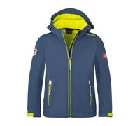 Trollkids Kids Trollfjord Jacket 164, Mystic Blue/orange