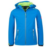 Trollkids - Kid's Trollfjord Jacket - Softshelljacke, Gr. 98, blau (MediumBlue/Green)