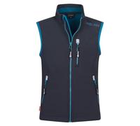 Trollkids Kids Trollfjord Vest 128, black/petrol