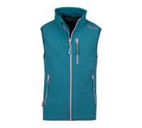 Trollkids Kids Trollfjord Vest 152, teal/mauve