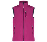 Trollkids Kinder Softshellweste Trollfjord Größe 164 Fireberry/Navy
