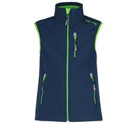 Trollkids - Kid's Trollfjord Vest - Softshellweste, Gr. 92, blau (Navy/LightGreen)