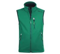 Trollkids Kids Trollfjord Vest pepper green/navy - Größe 164 Kinder