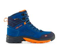Trollkids - Kid's Trollsteinen Hiker Mid XT - Wanderschuhe, Gr. 28, blau (AtlanticBlue/DarkNavy/GlowOrange)