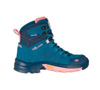Trollkids - Kid's Trollsteinen Hiker Mid XT - Wanderschuhe, Gr. 34, blau (HarborBlue/MadeiraBlue/PeonyRose)