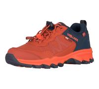 Trollkids Kids Trolltunga Hiker Low XT 35, red Clay/Mystic Blue