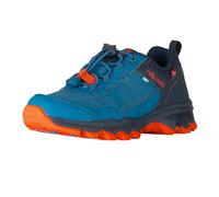 Trollkids - Kid's Trolltunga Hiker Low XT - Multisportschuhe, Gr. 36, blau (AtlanticBlue/GlowOrange/DarkNavy)