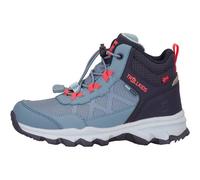 Trollkids - Kid's Trolltunga Hiker Mid XT - Wanderschuhe, Gr. 28, blau (ShadowBlue/Navy/SkyBlue/PinkSalmon)