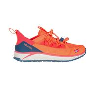 Trollkids - Kid's Trondheim Sneaker - Sneaker, Gr. 25, rot (MellowPeach/MadeiraBlue/Watermelon)