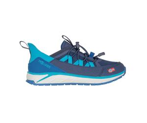Trollkids - Kid's Trondheim Sneaker - Sneaker, Gr. 33, blau (DarkIndigo/AlpineBlue/PoolBlue)