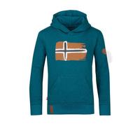 Trollkids Kids Trondheim Sweater deep lagoon - Größe 116 Kinder