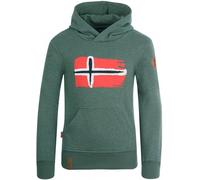 Trollkids Kids Trondheim Sweater khaki green - Größe 116 Kinder