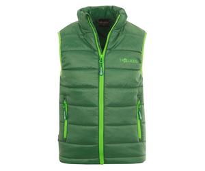 Trollkids Kids Trondheim Vest dk green - Größe 140 Kinder