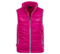 Trollkids - Kids Trondheim Vest - Kunstfaserweste, Gr. 92, rosa (Magenta/SilverGrey)