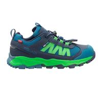 Trollkids - Kid's Tronfjell Hiker Low - Multisportschuhe, Gr. 35, blau/grün (MysticBlue/FreshGreen)
