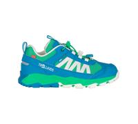 Trollkids - Kid's Tronfjell Hiker Low - Multisportschuhe, Gr. 35, blau/türkis (EmeraldGreen/DynamicBlue/White)