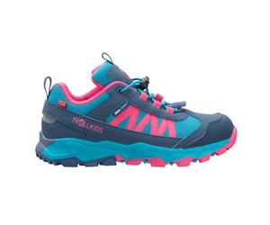 Trollkids - Kid's Tronfjell Hiker Low - Multisportschuhe, Gr. 36, blau (DarkTurquoise/LightMagenta)