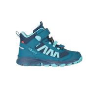 Outdoorschuh TROLLKIDS "Kids Tronfjell Hiker Mid", Kinder, Gr. 29, blau (schwarz marine, madeira blau, arctic blau), Synthetik, Textil, Schuhe Outdoorschuh, wasserdicht (56219216-29) schwarz marine, m
