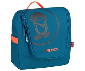 Trollkids - Kid's Wash Bag - Kulturbeutel, Gr. 5 l, blau/orange (AtlanticBlue/DarkNavy/GlowOrange)