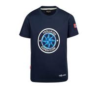 Trollkids - Kid's Windrose T - T-Shirt, Gr. 104, blau (Navy/CloudyGrey)
