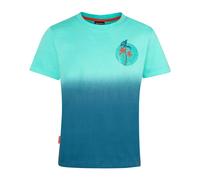 Trollkids - Kid's Yttersand Beach T - T-Shirt, Gr. 110, türkis (SummernightBlue/BlueCoral)