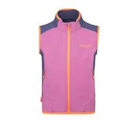 Trollkids Kinder Balestrand Weste, mallow pink-violet blue-papaya, 152