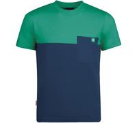 Trollkids - Kid's Bergen T - T-Shirt, Gr. 152, blau (Navy/PepperGreen)
