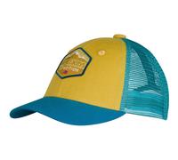 Trollkids - Kid's Femund Cap - Cap, Gr. S 48-52 cm - 2-5 Years, bunt (Ginger/DuskyTurquoise/AtlanticBlue)