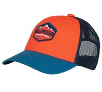 Trollkids - Kid's Femund Cap - Cap, Gr. 52 cm-56 cm 52-56 cm, rot/blau (FireRed/SummernightBlue/MysticBlue)