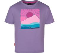Trollkids Kinder Girls Falketind T-Shirt (Größe 110, lila)