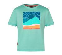 Trollkids Kinder Girls Falketind T-Shirt (Größe 128, tuerkis)