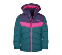 Girls Gryllefjord Jacket Winterjacke - Trollkids Midnight Petrol / Deep Violet / Dark Pink 116 Kinder