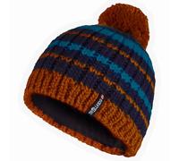 Trollkids Kinder Hafjell Bommelmütze, Nachtblau/Dunkelblau/Zimt, Größe 6-12 Years;52-56cm