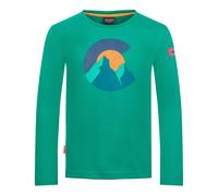 Trollkids - Kid's Halsafjord Longsleeve - Longsleeve, Gr. 110, türkis (SeaGreen)