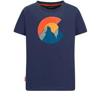 Trollkids Kinder Halsafjord T-Shirt (Größe 104, blau)