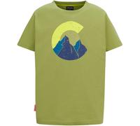 Trollkids - Kid's Halsafjord T-Shirt - T-Shirt, Gr. 164, oliv (Kiwi)