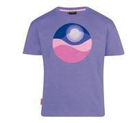 Trollkids Kinder Halsafjord T-Shirt (Größe 164, lila)