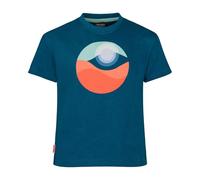 Trollkids Funktionssshirt "Halsafjord T" in Blau - Größe 116 | Kinder Oberteile