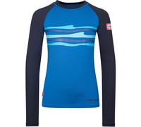 Trollkids Kinder Haukland Swim Shirt (Größe 104, blau)