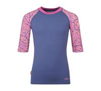 Trollkids Kinder Haukland Swim T-Shirt (Größe 110, lila)