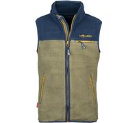 Trollkids Kinder Hemsedal Weste (Größe 140, oliv)