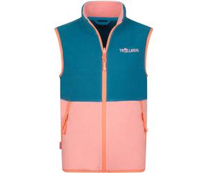Trollkids Kinder Kjerag Weste (Größe 104, blau)