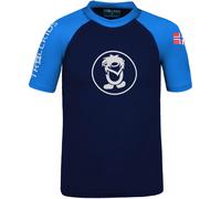 Trollkids Kinder Kvalvika T-Shirt (Größe 140, blau)