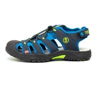 Trollkids Kinder-Sandale Kvalvika Navy/Viper Green Größe 31