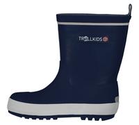 Trollkids Kinder Gummistiefel Lysefjord Dunkelblau Größe 25
